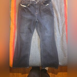 Judy Blue 20W Boot Cut  Jeans Dark Blue